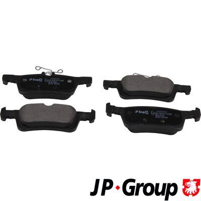 Колодки тормозные дисковые задние JP Group 4163701510