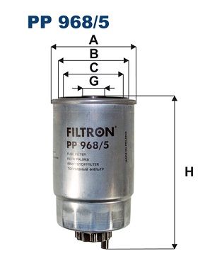 Фильтр топливный FILTRON PP9685