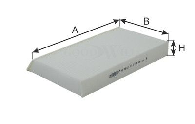 Фильтр салона BIG FILTER GB9988