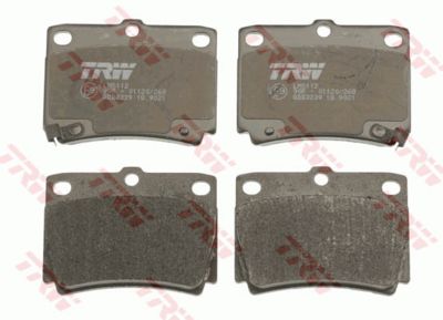 Колодки тормозные задние TRW GDB3239