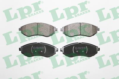 Колодки тормозные передние LPR 05P1080
