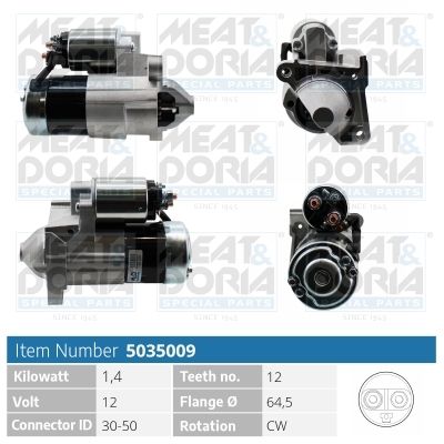 Стартер MEAT&DORIA 5035009