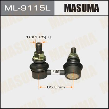 Тяга стабилизатора переднего левая Masuma ML9115L
