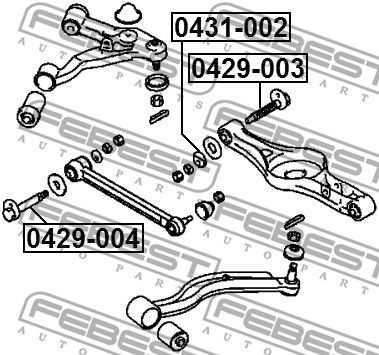 Болт с шестигранной головкой MITSUBISHI MB951707