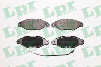 Колодки тормозные дисковые LPR 05P1106