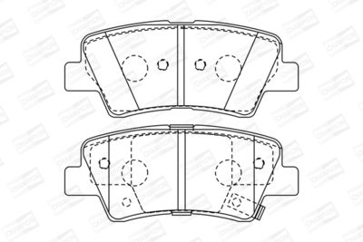 Колодки тормозные дисковые FINWHALE V1031
