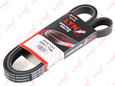 Ремень поликлиновой LYNXauto 6PK1745