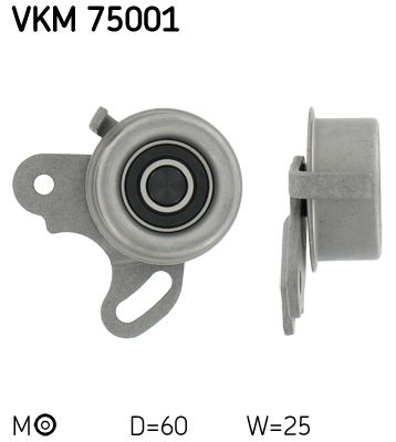 Ролик ремня приводного SKF VKM75001