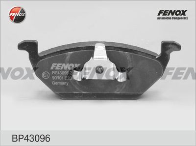 Колодки тормозные передние FENOX BP43096