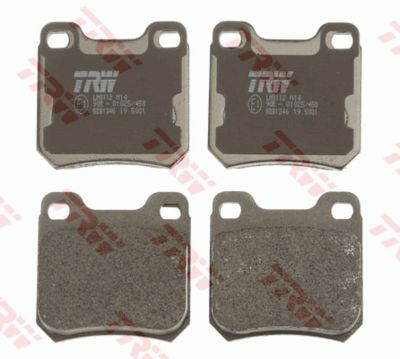 Колодки тормозные дисковые TRW GDB1346