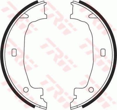 Колодки тормозные барабанные TRW GS8432