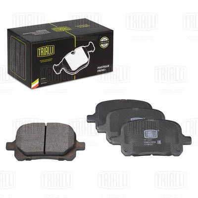 Колодки тормозные дисковые передние TRIALLI PF4347