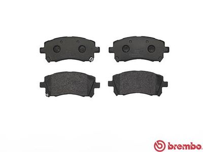 Колодки тормозные передние BREMBO P78010