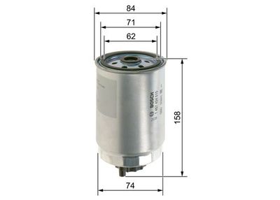 Фильтр топливный BOSCH 1457434510