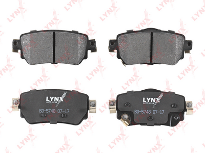 Колодки тормозные задние LYNXauto BD5748