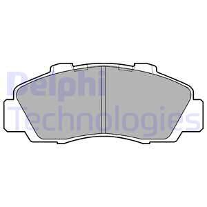 Колодки тормозные дисковые комплект DELPHI LP872