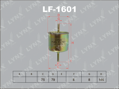 Фильтр топливный BIG FILTER GB3138PL