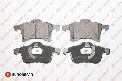 Колодки тормозные дисковые EUROREPAR 1617263980
