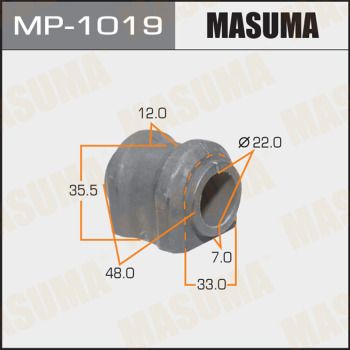 Втулка стабилизатора Masuma MP1019