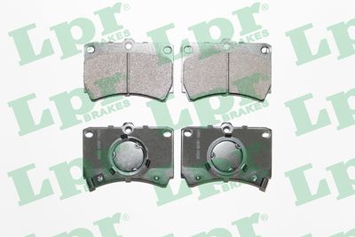Колодки тормозные передние LPR 05P587