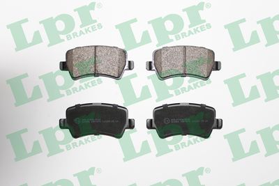 Колодки тормозные задние LPR 05P1474