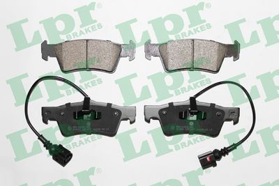 Колодки тормозные дисковые LPR 05P1667