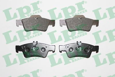 Колодки тормозные задние LPR 05P1232
