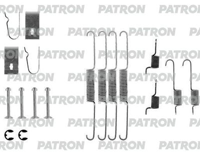 Комплект монтажный тормозных колодок PATRON PSRK0080