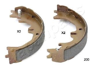 Колодки тормозные барабанные JAPANPARTS GF230AF