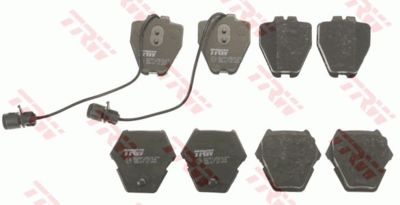 Колодки тормозные дисковые TRW GDB1371