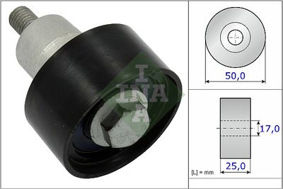 Ролик ремня ГРМ INA 532075310