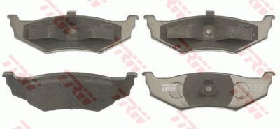 Колодки тормозные дисковые TRW GDB4119