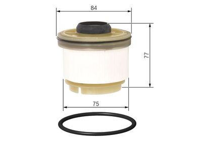 Фильтр топливный BOSCH F026402115