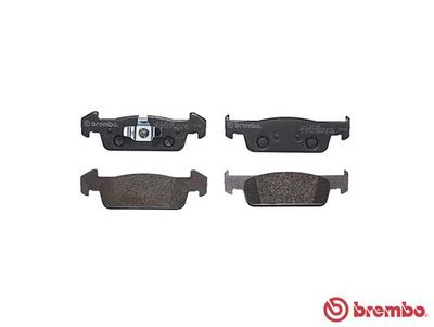 Колодки тормозные дисковые BREMBO P68060