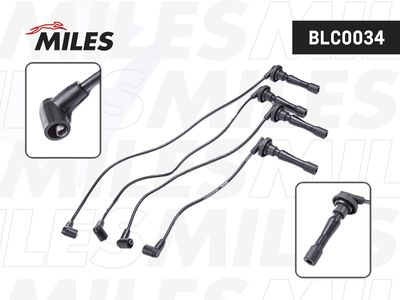 Провод зажигания высоковольтный Miles BLC0034