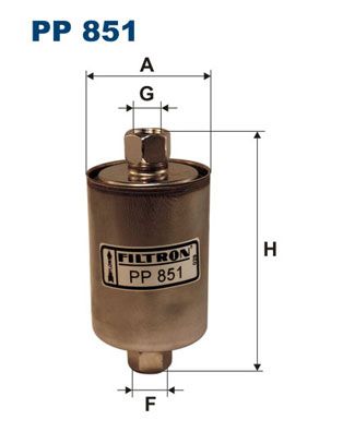 Фильтр топливный FILTRON PP851