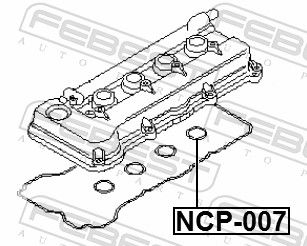 Кольцо уплотнительное свечного колодца QUATTRO FRENI QF53A00018