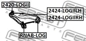 Рычаг передний левый FEBEST 2424LOGIILH