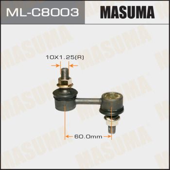 Тяга стабилизатора переднего Masuma MLC8003