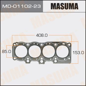 Прокладка ГБЦ Masuma MD0110223