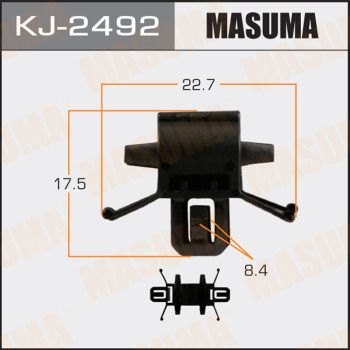 Клипса крепления Masuma KJ2492