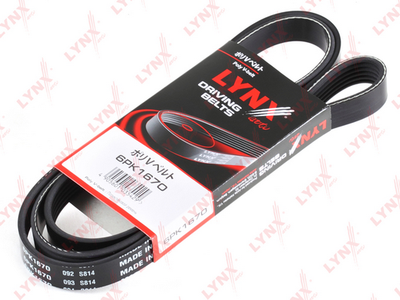 Ремень поликлиновой LYNXauto 6PK1670