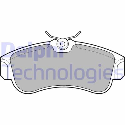 Колодки тормозные передние LEX 21546