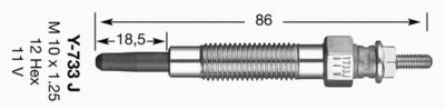 Свеча накаливания NGK 6592