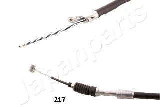 Трос стояночного тормоза JAPANPARTS BC217