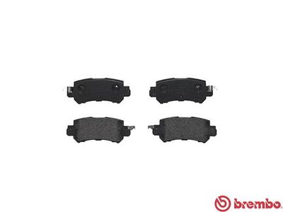 Колодки тормозные дисковые задние BREMBO P49047