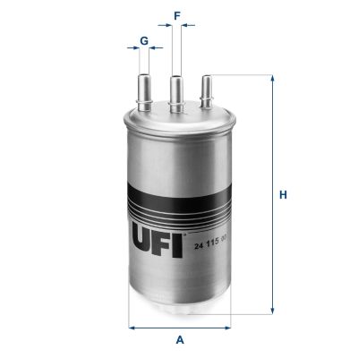 Фильтр топливный UFI 2411500