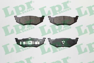Колодки тормозные дисковые LPR 05P894