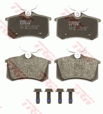 Комплект колодок для дискового тормоза TRW GDB1973