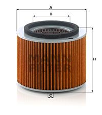 Фильтр воздушный MANN-FILTER C18006
